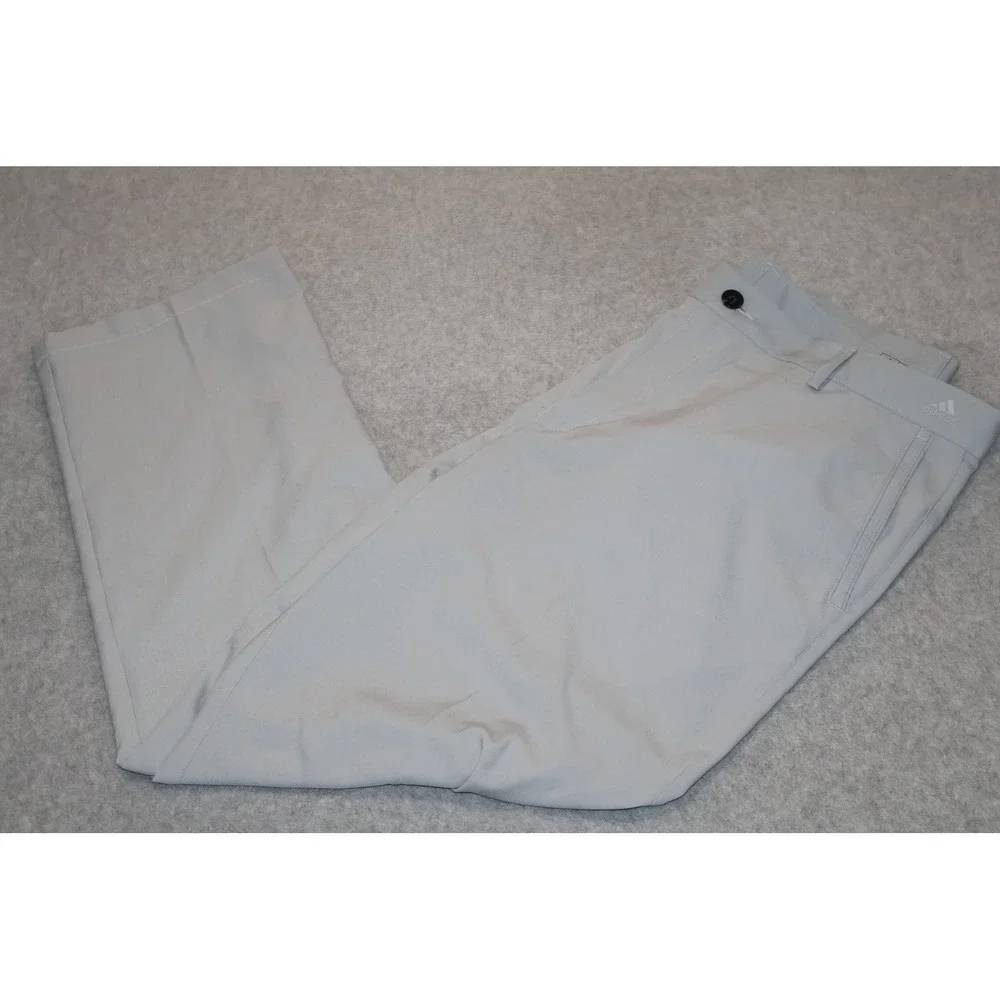 Adidas Golf Pants Men 38X31 Gray Adizero Lightweight Performance Polyester **